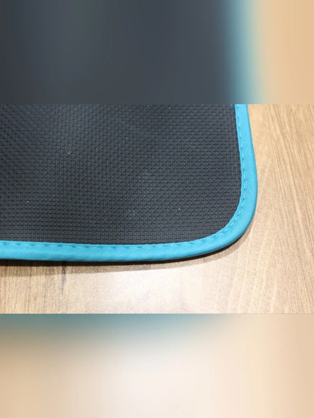 Handmade Teal Kitchen Potholder With Silicone Spatula